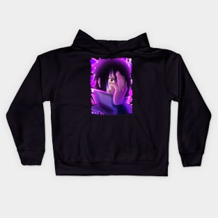 SASUKE UCHIHA MERCH VTG Kids Hoodie